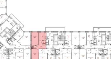 2-к. квартира, 61&nbsp;м²