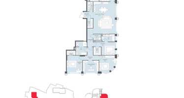 5-к. квартира, 209 м²