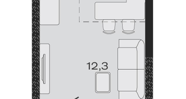 Студия, 22&nbsp;м²