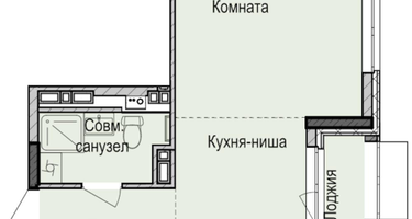 Студия, 28&nbsp;м²