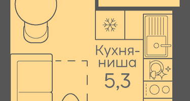 Студия, 20&nbsp;м²