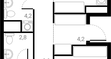 3-к. квартира, 76&nbsp;м²