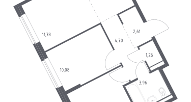 Студия, 52&nbsp;м²
