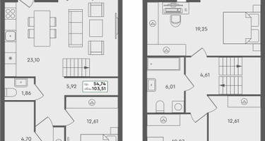 4-к. квартира, 103&nbsp;м²
