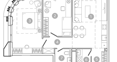 3-к. квартира, 66 м²