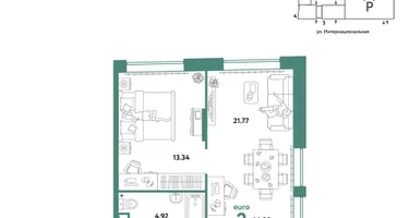 2-к. квартира, 46&nbsp;м²