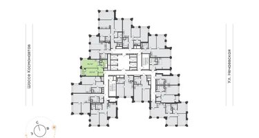 1-к. квартира, 47 м²