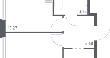 1-к. квартира, 32&nbsp;м²