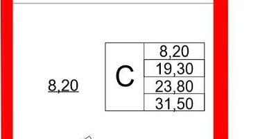 Студия, 23&nbsp;м²