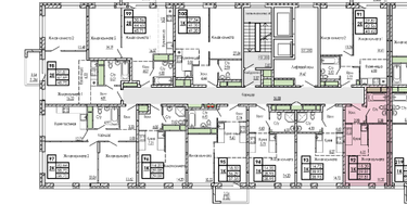 1-к. квартира, 29 м²