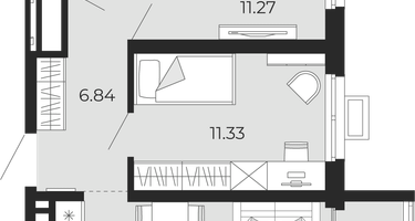2-к. квартира, 48&nbsp;м²