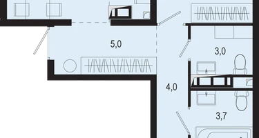 3-к. квартира, 65&nbsp;м²