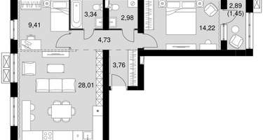 3-к. квартира, 67&nbsp;м²