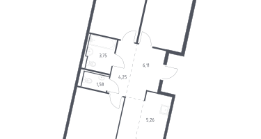 Студия, 80&nbsp;м²