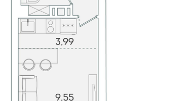 Студия, 20 м²