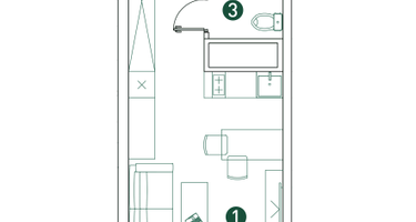 Студия, 26&nbsp;м²
