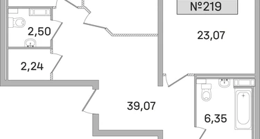 2-к. квартира, 105&nbsp;м²