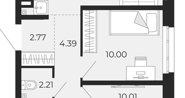 2-к. квартира, 48&nbsp;м²