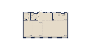 3-к. квартира, 101 м²
