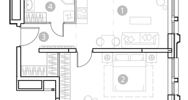 2-к. квартира, 47&nbsp;м²