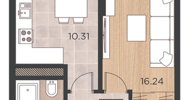 3-к. квартира, 89 м²