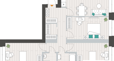 3-к. квартира, 76&nbsp;м²