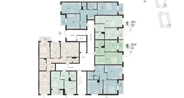3-к. квартира, 74&nbsp;м²