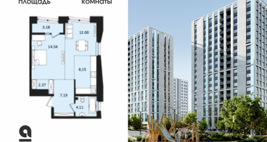 2-к. квартира, 49&nbsp;м²