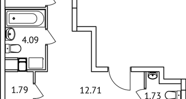 3-к. квартира, 70&nbsp;м²