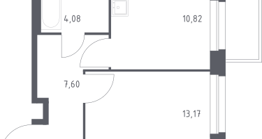 1-к. квартира, 35&nbsp;м²