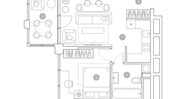 2-к. квартира, 45&nbsp;м²