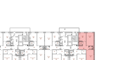 2-к. квартира, 61&nbsp;м²