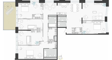 6-к. квартира, 203&nbsp;м²