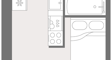 Студия, 26&nbsp;м²
