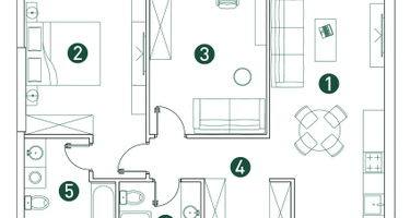 3-к. квартира, 75&nbsp;м²