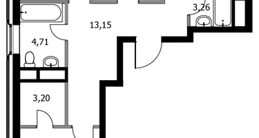 3-к. квартира, 86&nbsp;м²