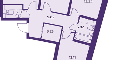 3-к. квартира, 78&nbsp;м²