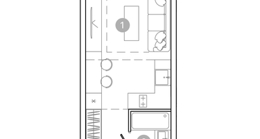 Студия, 23&nbsp;м²