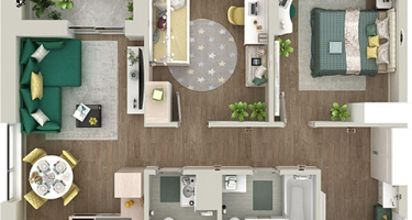 2-к. квартира, 58&nbsp;м²