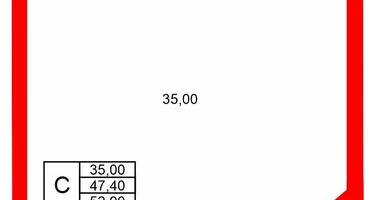 Студия, 52 м²