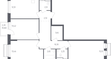 3-к. квартира, 78&nbsp;м²