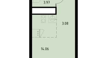 Студия, 22&nbsp;м²