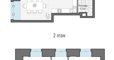 2-к. квартира, 82 м²