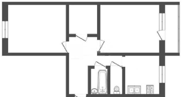 2-к. квартира, 45,1&nbsp;м²