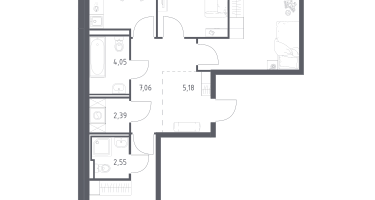 3-к. квартира, 71&nbsp;м²