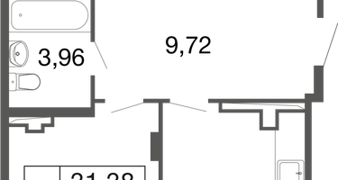 2-к. квартира, 63&nbsp;м²