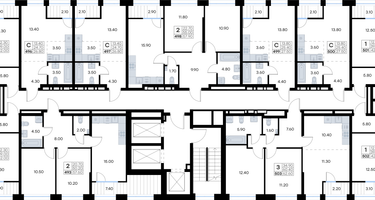 Студия, 27 м²