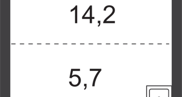 Студия, 27 м²