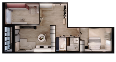 3-к. квартира, 84&nbsp;м²