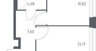 1-к. квартира, 35&nbsp;м²
